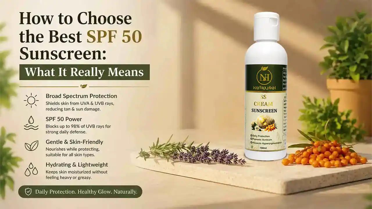 How to Choose the Best SPF 50 Sunscreen: What It Really Means?